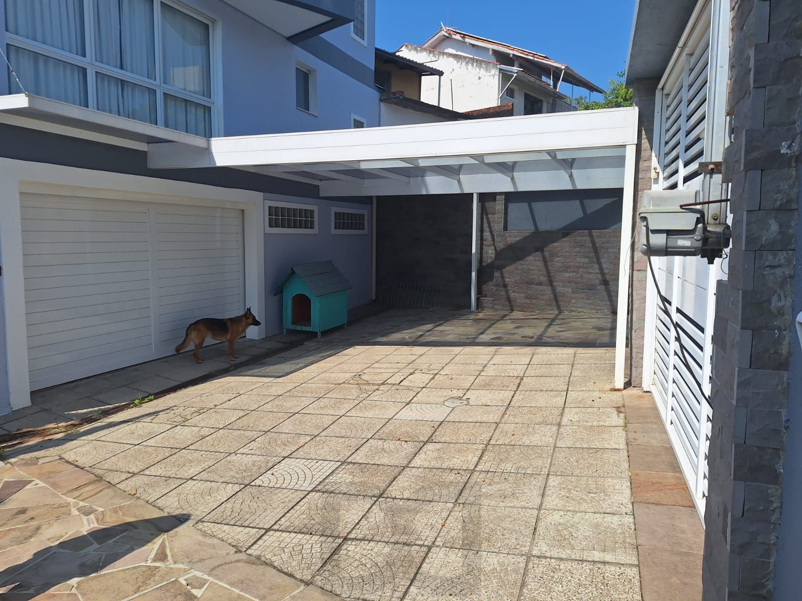 garagens para 02 carros coberta