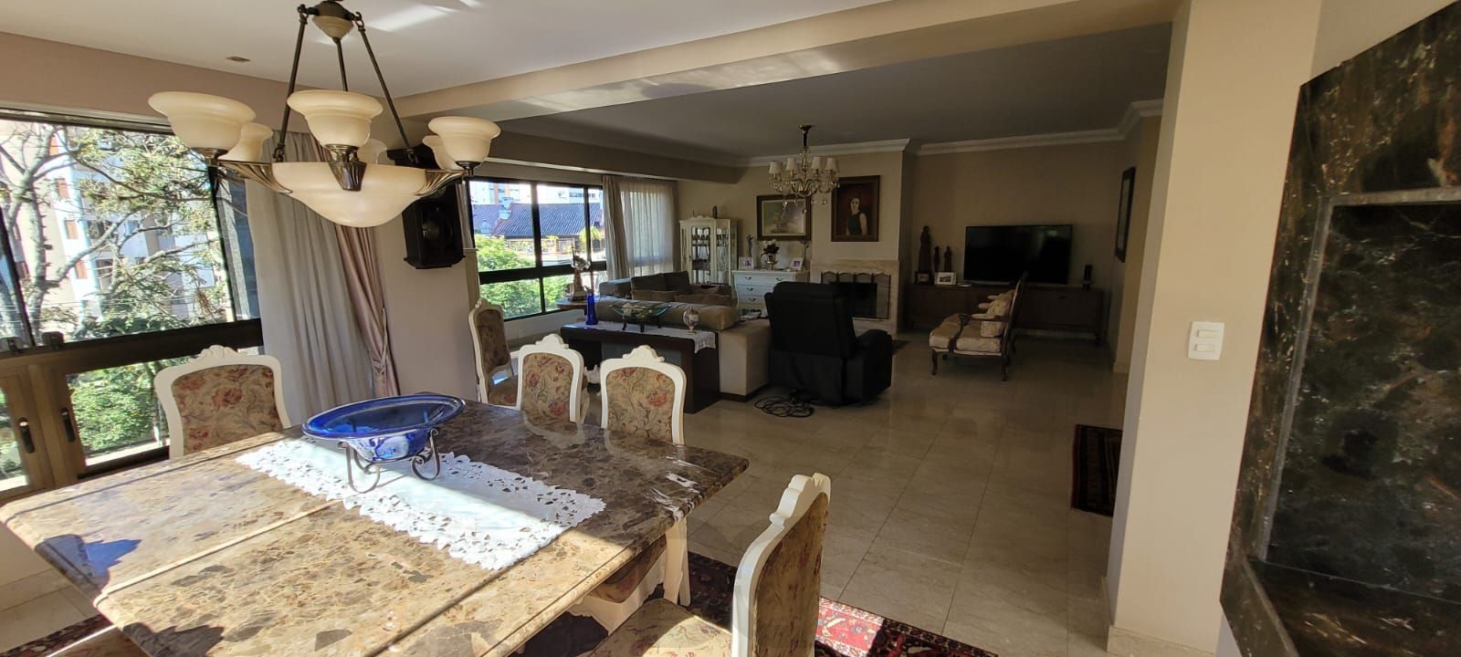 VENDA APARTAMENTO 4 QUARTOS, LAVABO, LAREIRA, CHURASQUEIRA ENSOLARADO BELA VISTA — foto 6