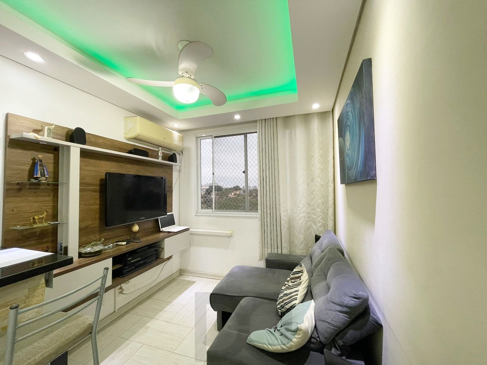 Excelente apartamento de 48,51m² com 2 dormitórios todo mobiliado, 1 banheiro com armário e vaga — foto 5