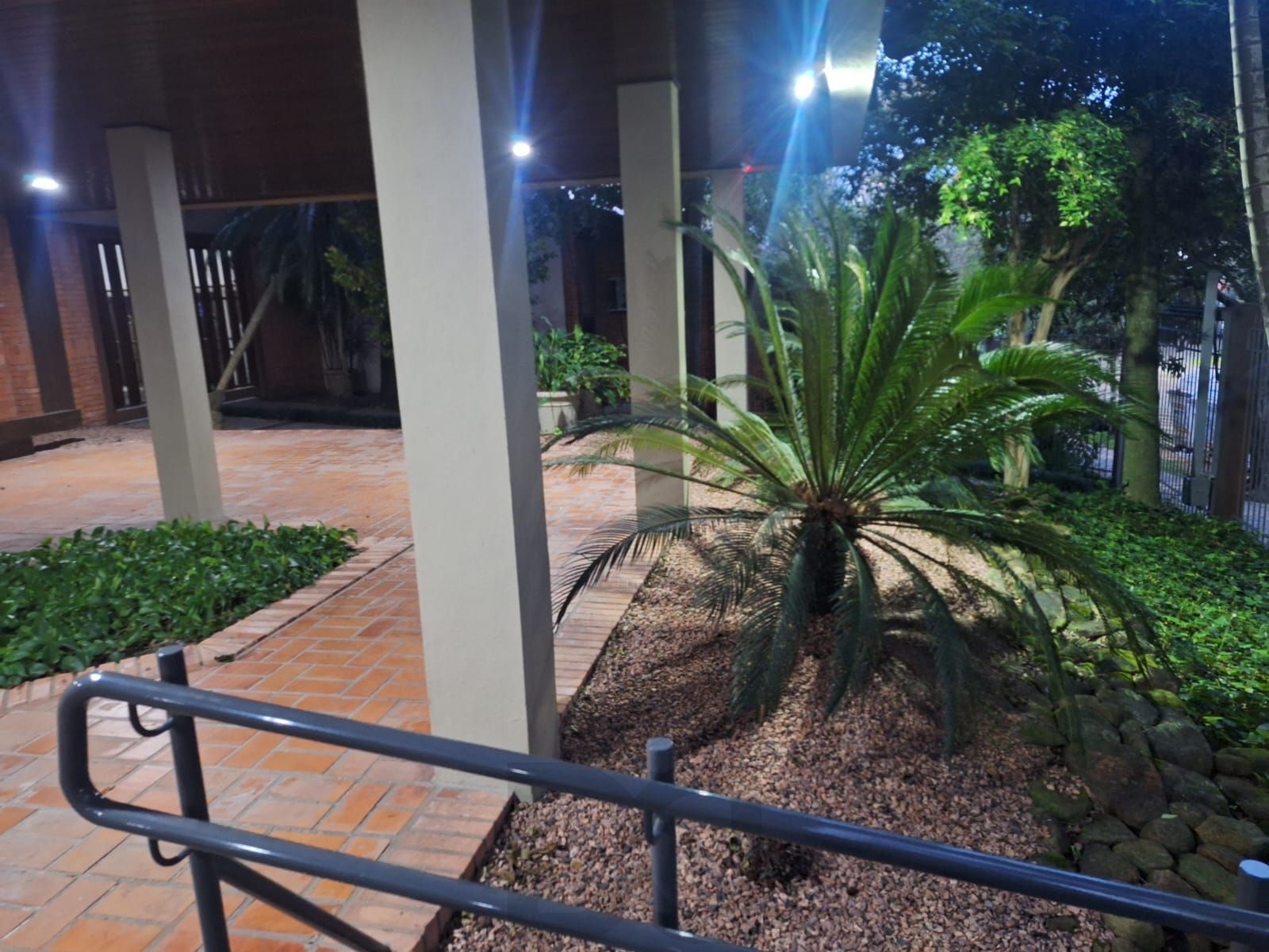 jardim do predio