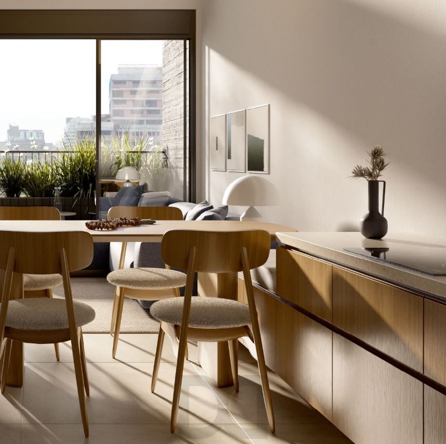 Apartamento Novo, studio grande com 41,28m² privativos, churrasqueira, vista junto ao parcão e zafari cabral — foto 4