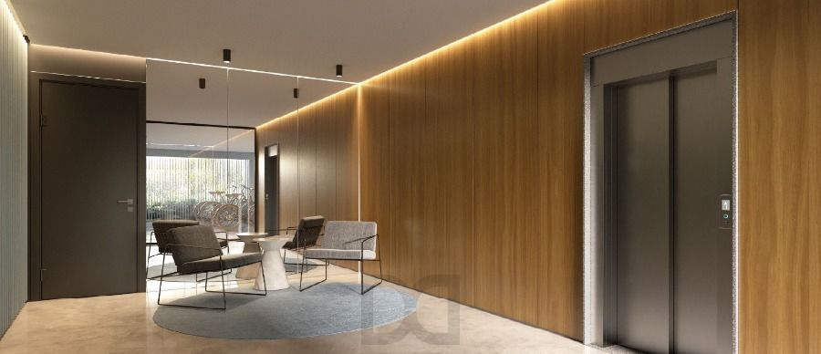 Apartamento Novo, studio grande com 41,28m² privativos, churrasqueira, vista junto ao parcão e zafari cabral — foto 12
