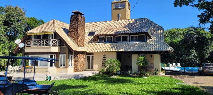 Venda Casa maravilhosa em terreno de 8.125m² com acesso ao Rio Guaiba,  na Estrada Retiro da Ponta Grossa - Porto Alegre — foto 1