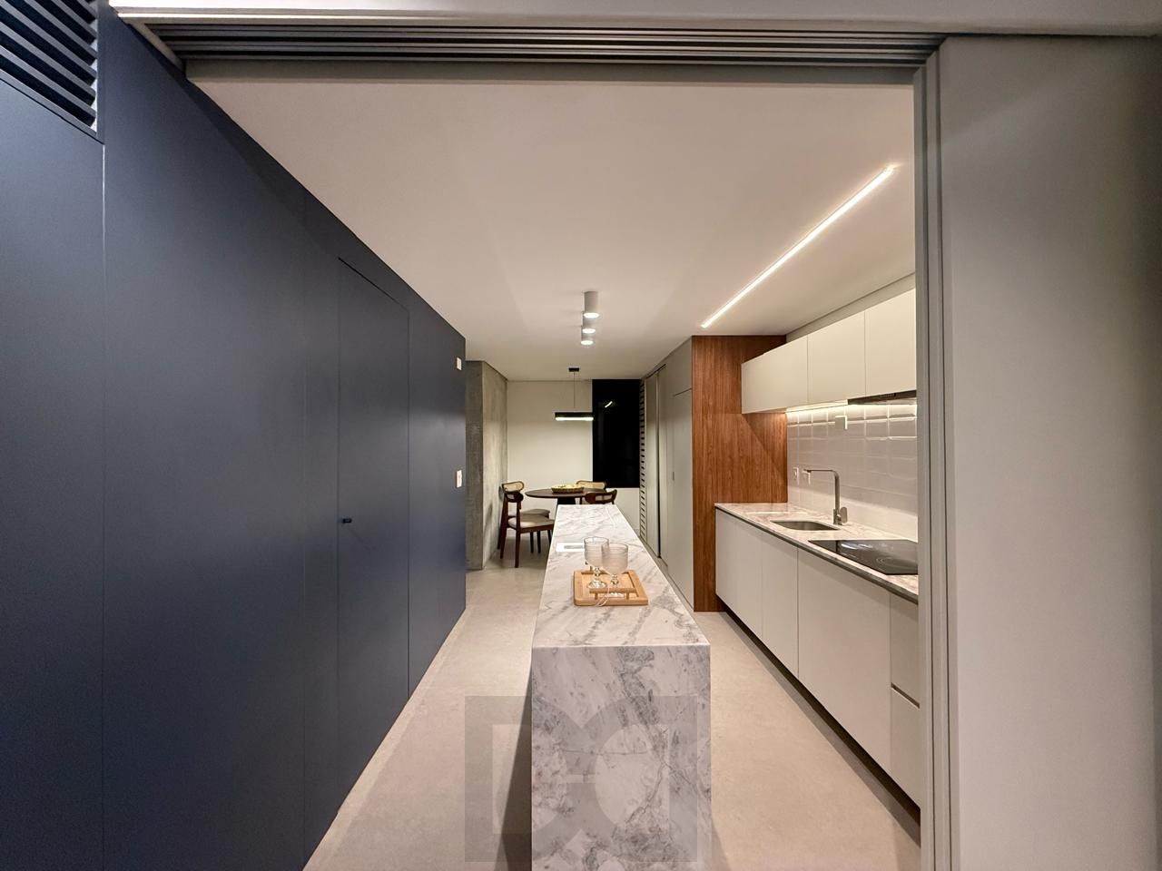 Apartamento Novo, studio grande com 45,97m² privativos, mobiliado, leste norte, vista, junto ao parcão e zafari cabral — foto 6