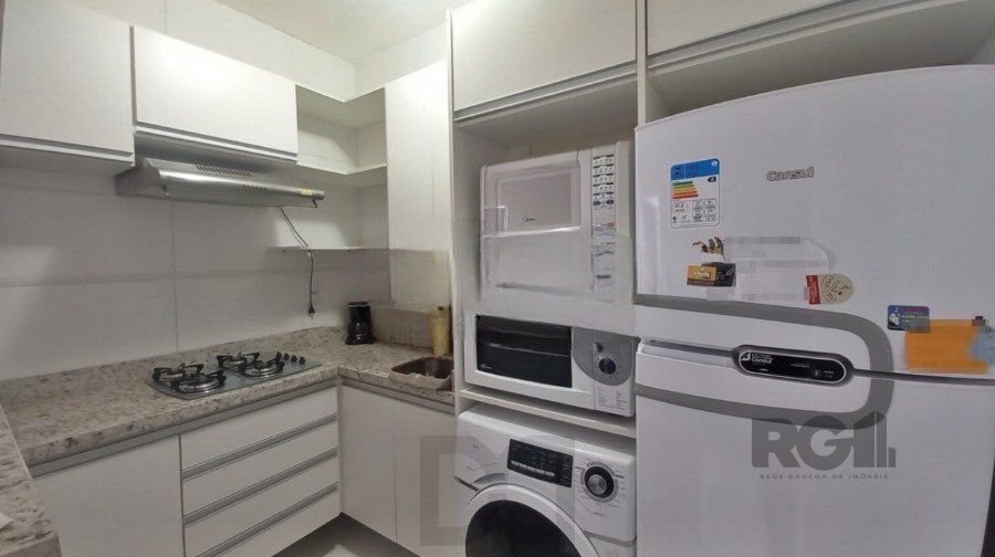 Lindo apto.1 dorm. mobiliado, rua Dr. Flores, port.24hrs — foto 3