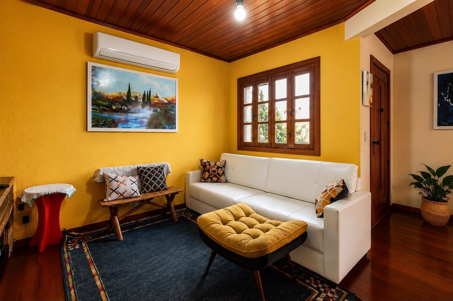Casa semimobiliada com 3 dormitórios, suíte e espaço gourmet em Santa Tereza – Porto Alegre — foto 2
