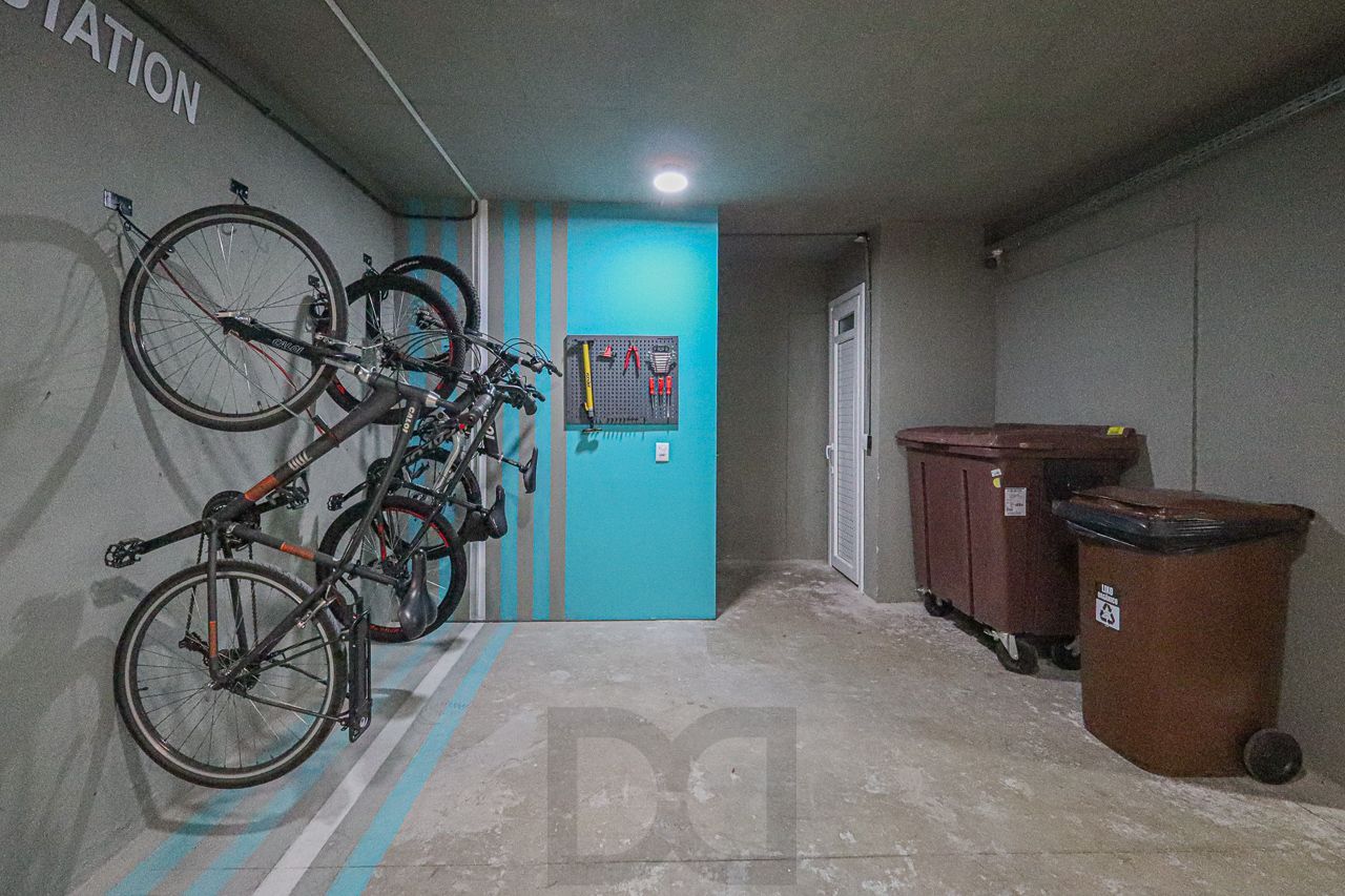 bicicletário e oficina para bicicletas
