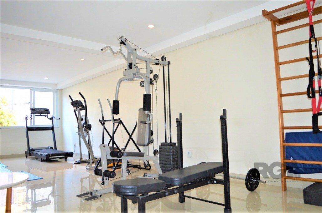 Excelente apartamento 2 dorm. sendo 1 suite, com terraço, churrasqueira, semimobiliado - 1 vaga dupla - Bairro Cidade Baixa — foto 7