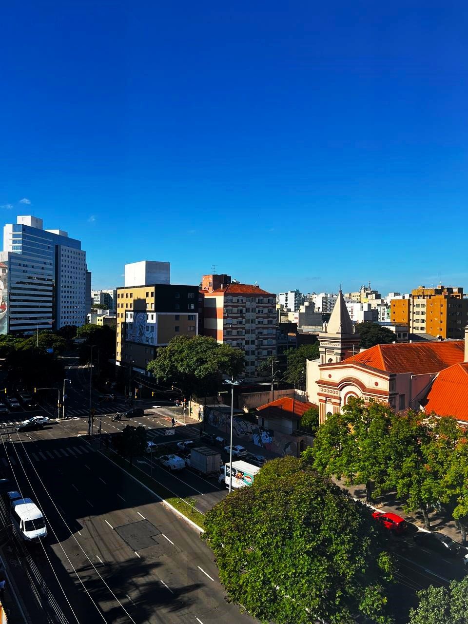vista do salão festas