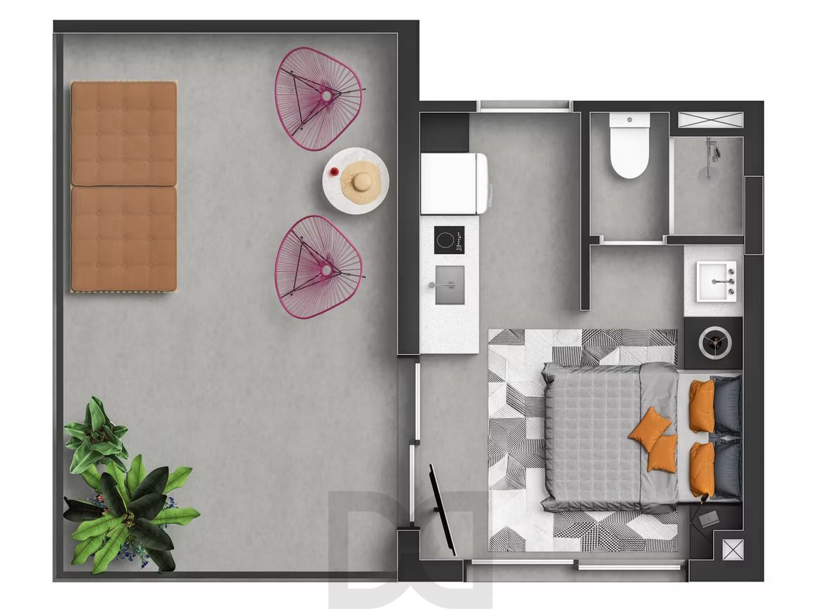 APARTAMENTO PENTHOUSE NO 4D COMPLEX HOUSE — foto 2
