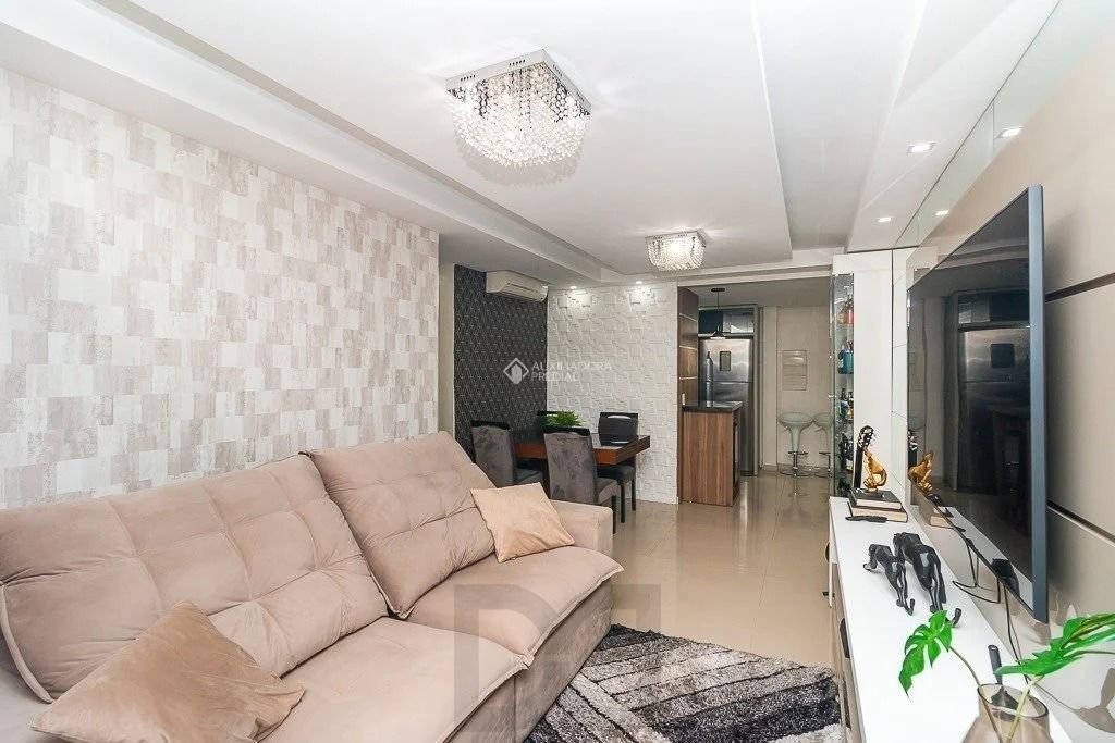 Apartamento de 3 dormitórios (suíte), mobiliado,80m2, com churrasqueira, vaga, e infra completa. — foto 1