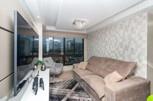 Apartamento de 3 dormitórios (suíte), mobiliado,80m2, com churrasqueira, vaga, e infra completa. — foto 2