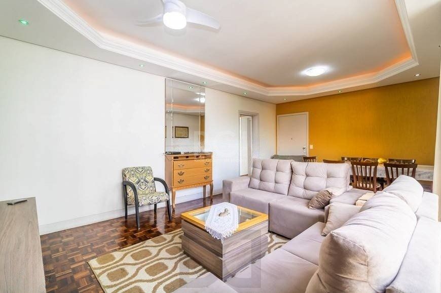Apartamento 100m² no bairro Farroupilha - semi mobiliado, 3 dormitórios, 1 suíte e 1 vaga — foto 3