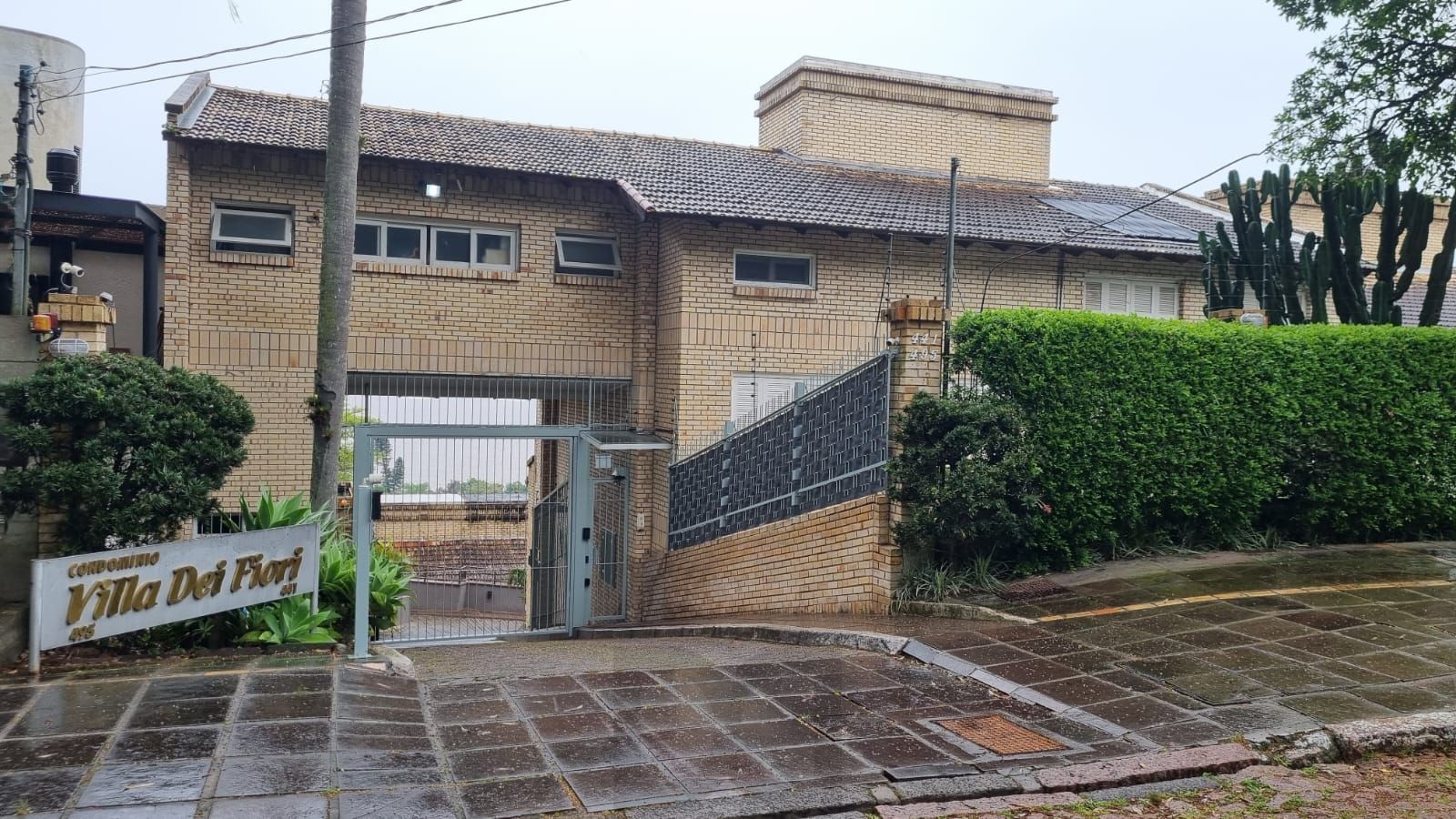 Fachada do condomínio