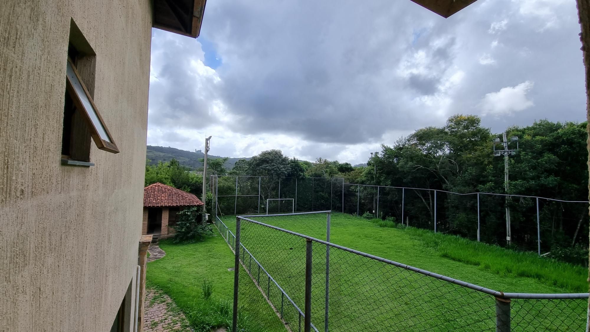 Campo de futebol na casa