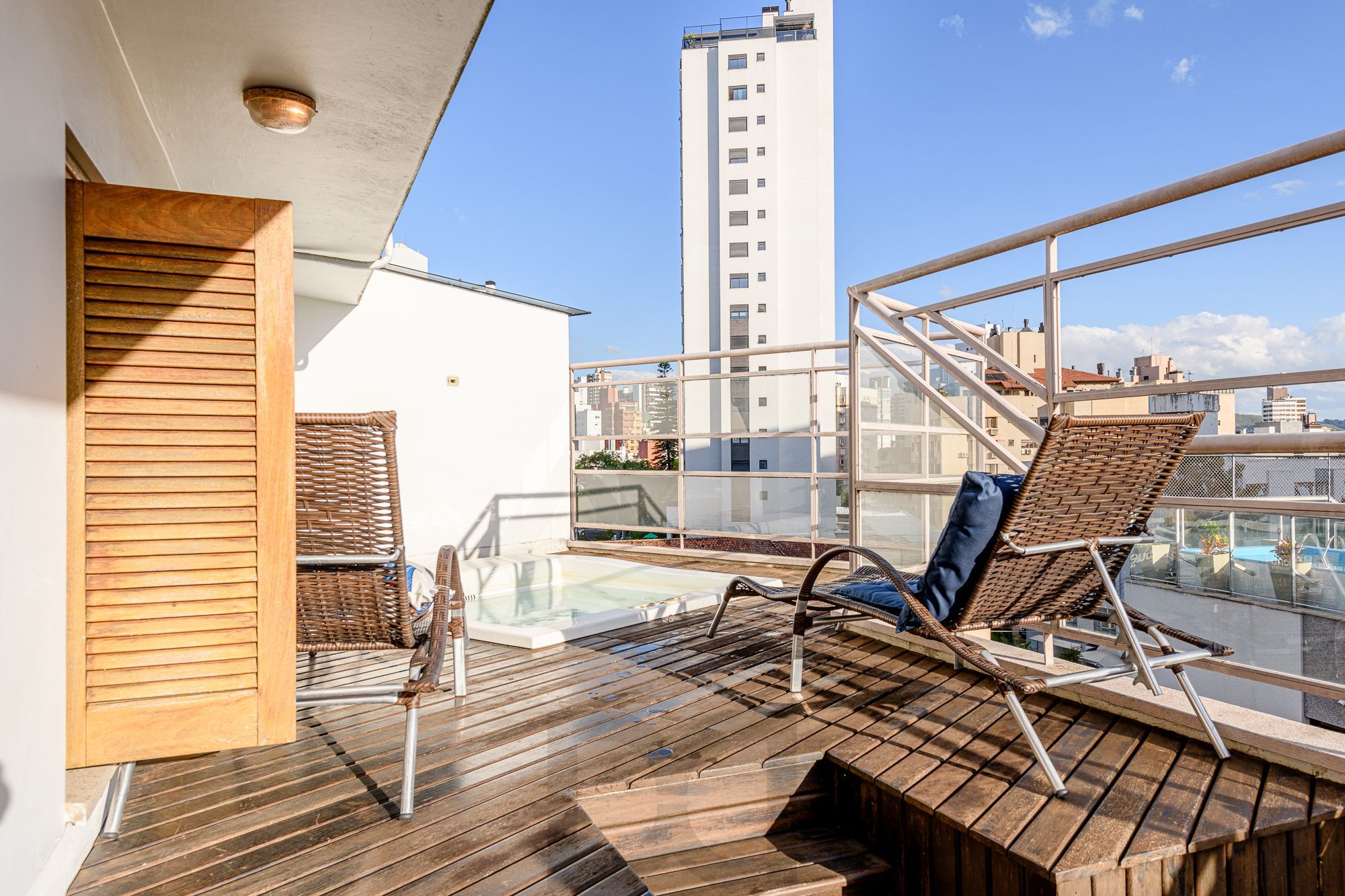 Deck na cobertura