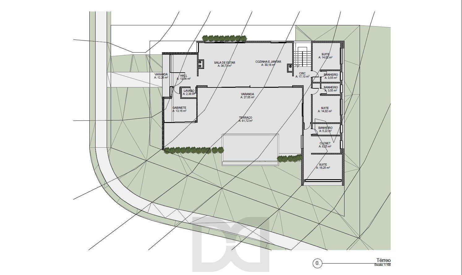 Terreno com 687m², na melhor esquina do Residencial Toscana no Alphaville! — foto 7
