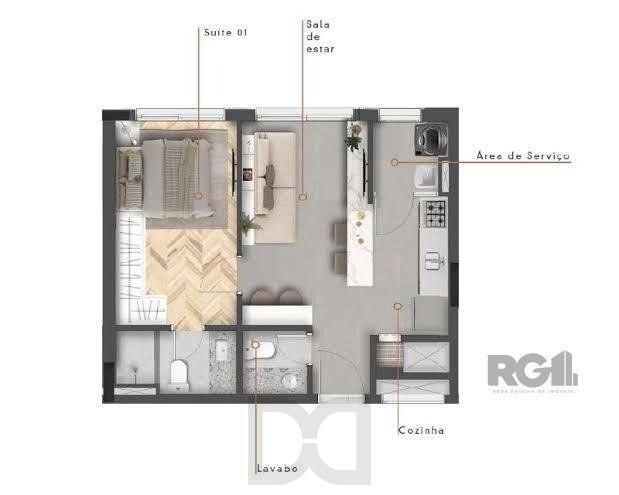 Novo, 1 suíte e infra. — foto 9