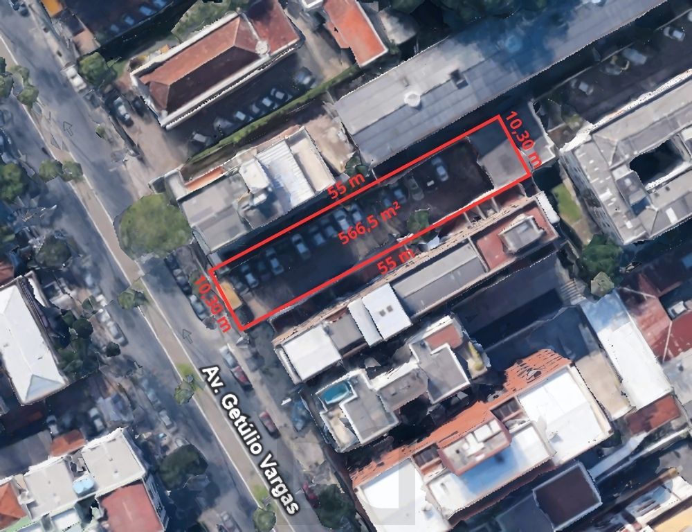 TERRENO DE 566,5 m² NA PRINCIPAL RUA DO BAIRRO MENINO DEUS — foto 3