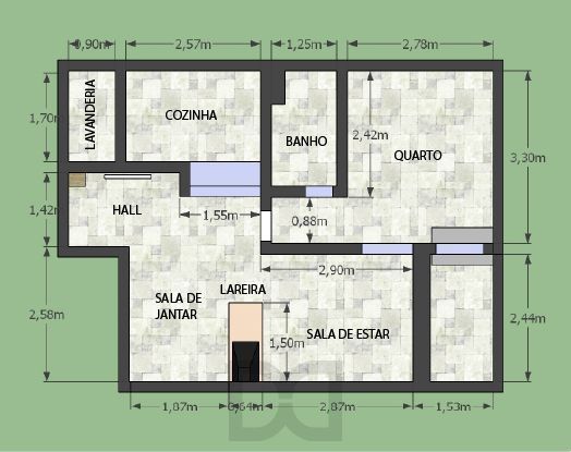 1 Dormitório com lareira — foto 15