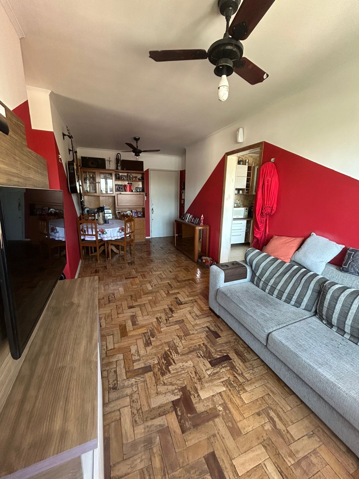 Apartamento de 2 quartos, ótima iluminação e ventilação B. Cristo Redentor. — foto 2