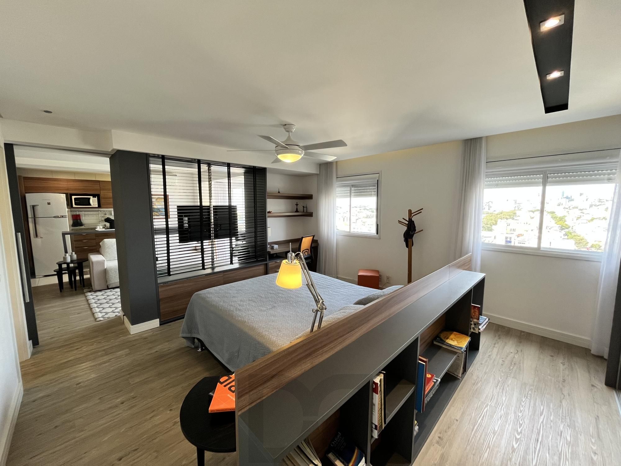 Apartamento de 2 quartos, transformados em 1 e vaga de garagem bairro S. Geraldo — foto 19