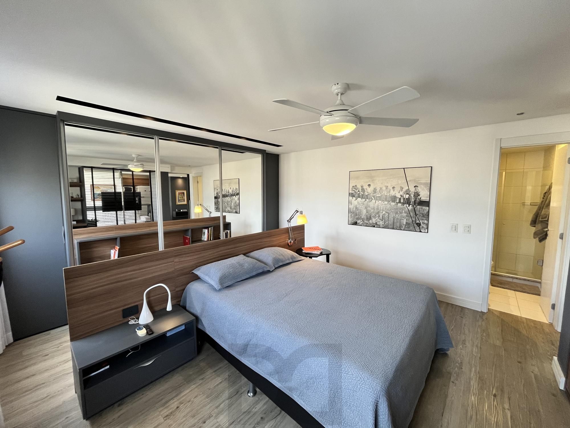 Apartamento de 2 quartos, transformados em 1 e vaga de garagem bairro S. Geraldo — foto 22