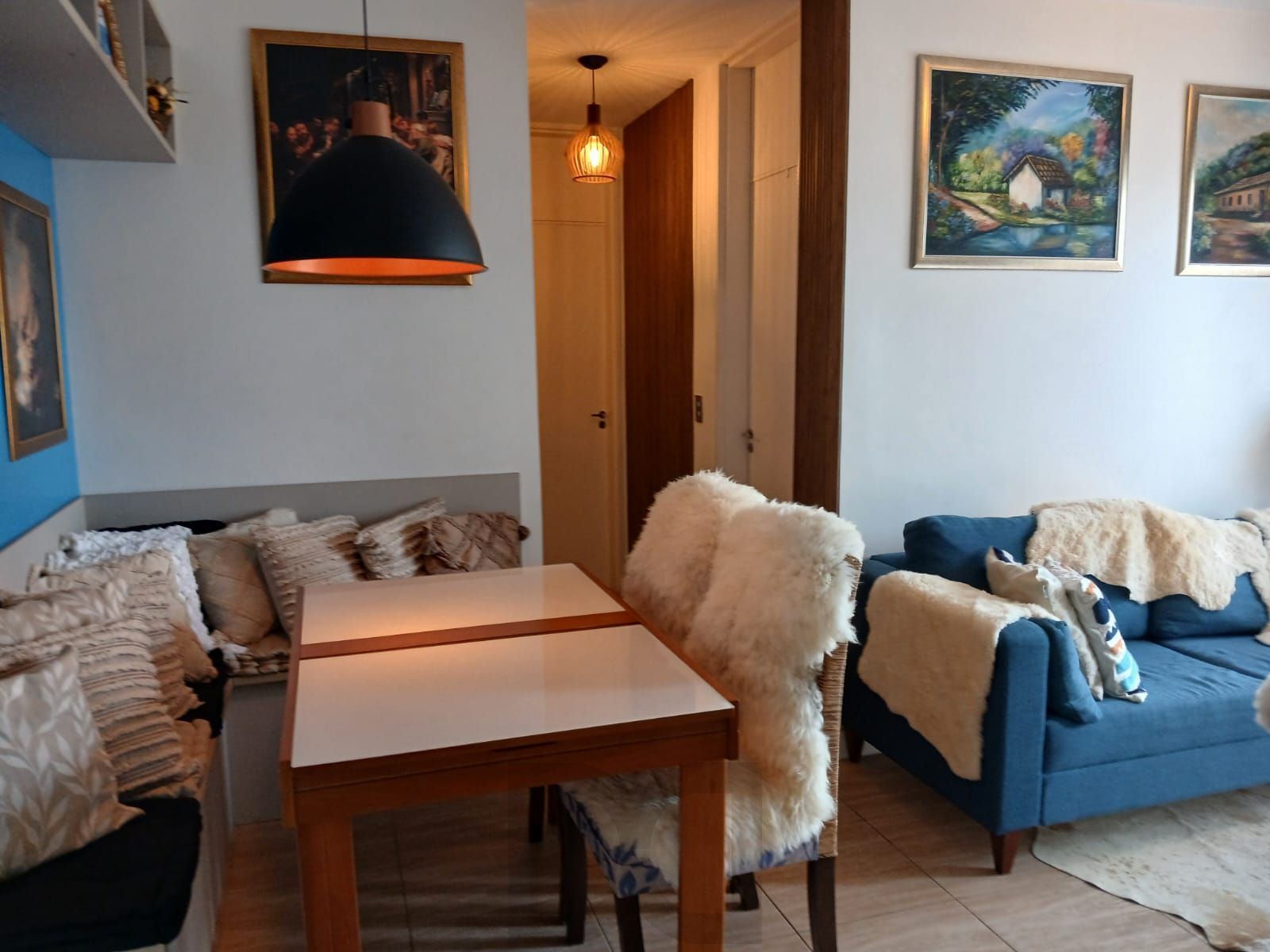APARTAMENTO EM ÓTIMO ESTADO SEMI MOBILIADO PRONTO PARA MORAR!! 🔥 — foto 1