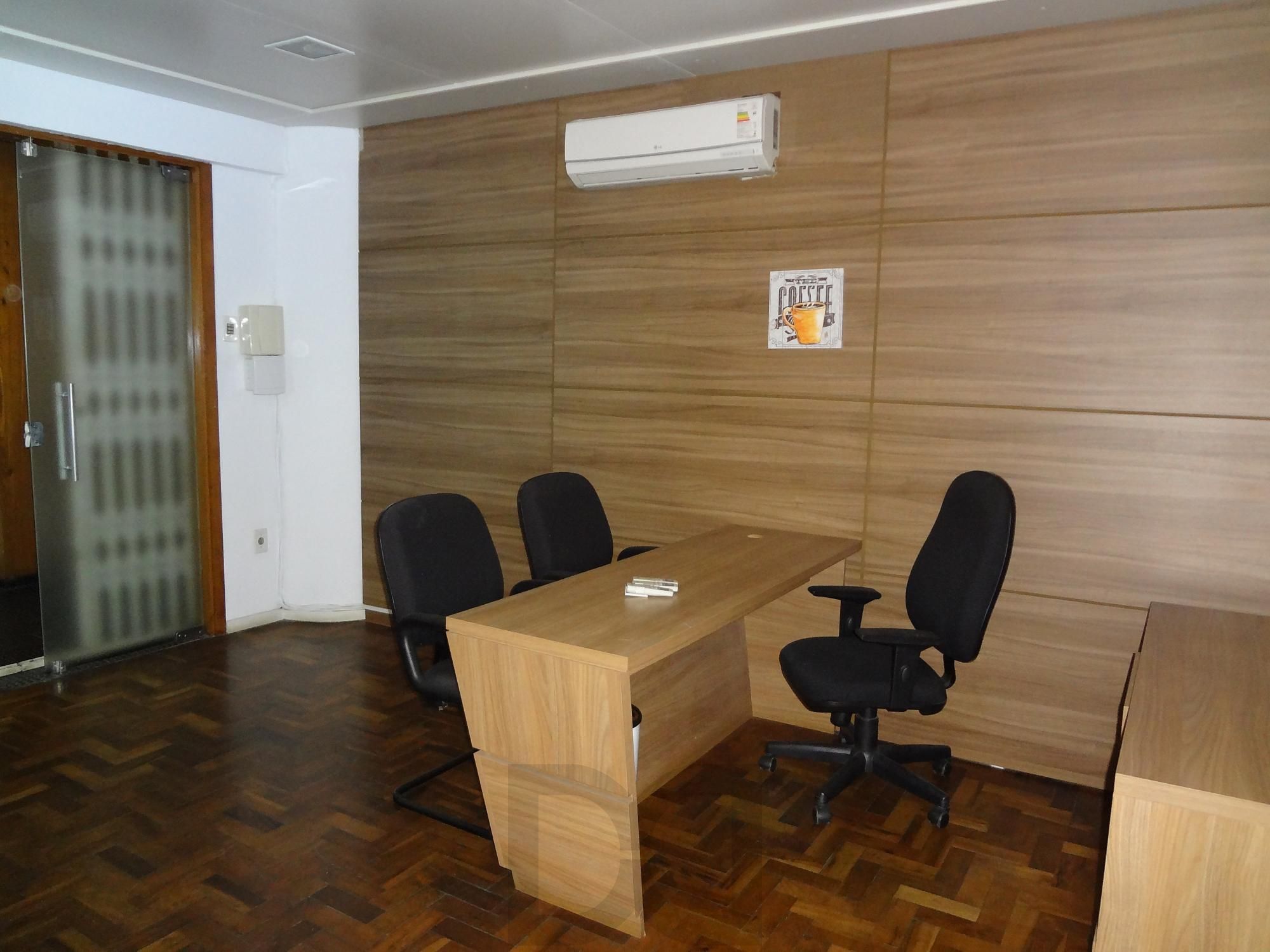 Sala Comercial Mobiliada 80m² – Centro, Prédio 24h com Rooftop — foto 1