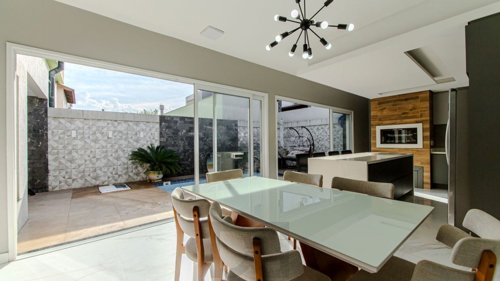 Casa |3 Dorm| Piscina |Ambientes integrados| 217m²| Verdes Campos| Porto Alegre — foto 7