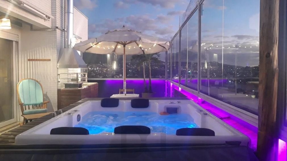 Cobertura de 01 dormitório com 02 vagas de garagens escrituradas — foto 45