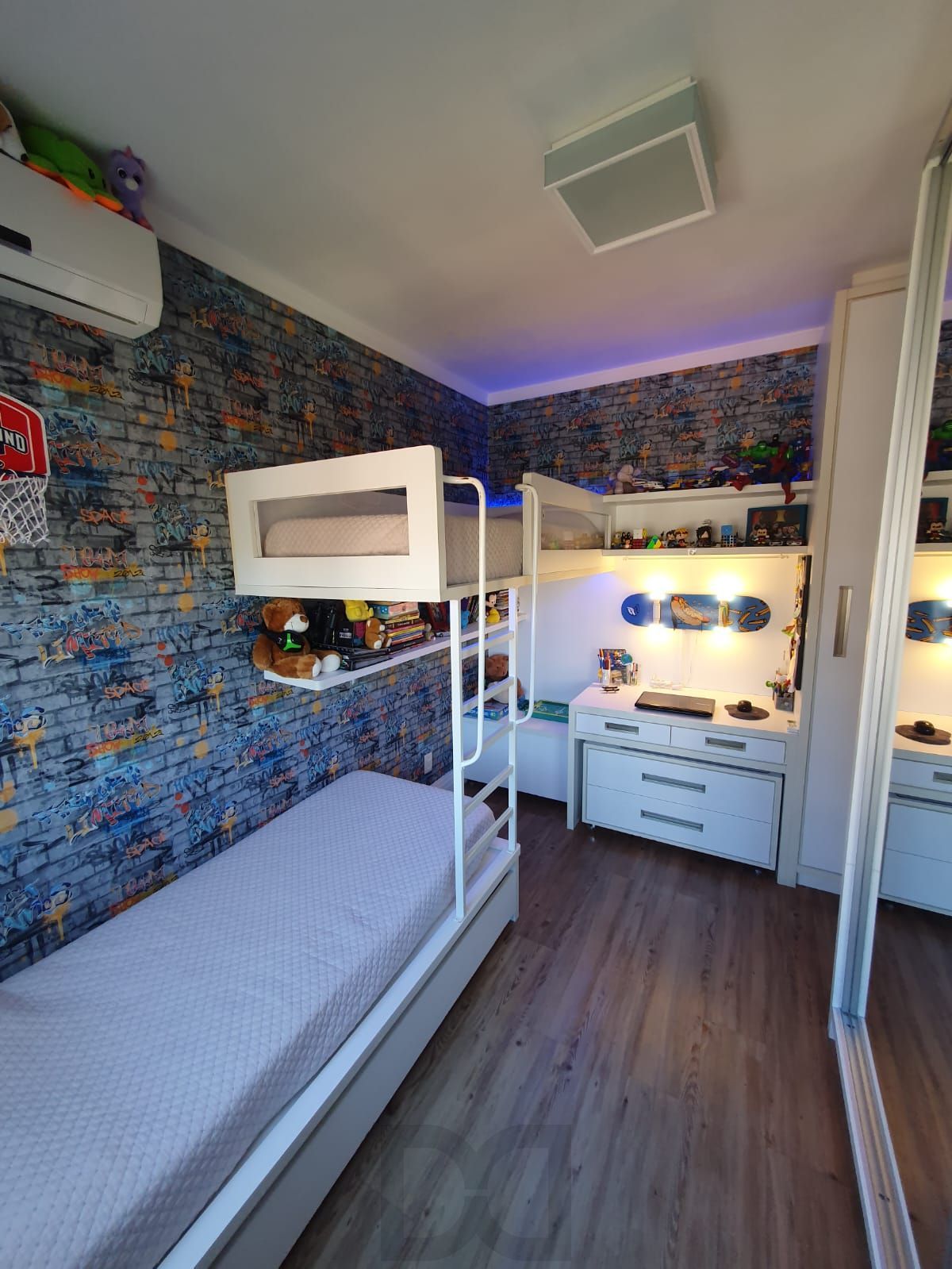 Apartamento mobiliado com 03 dormiórios, transformado em 02 e 02 vagas de garagem — foto 25