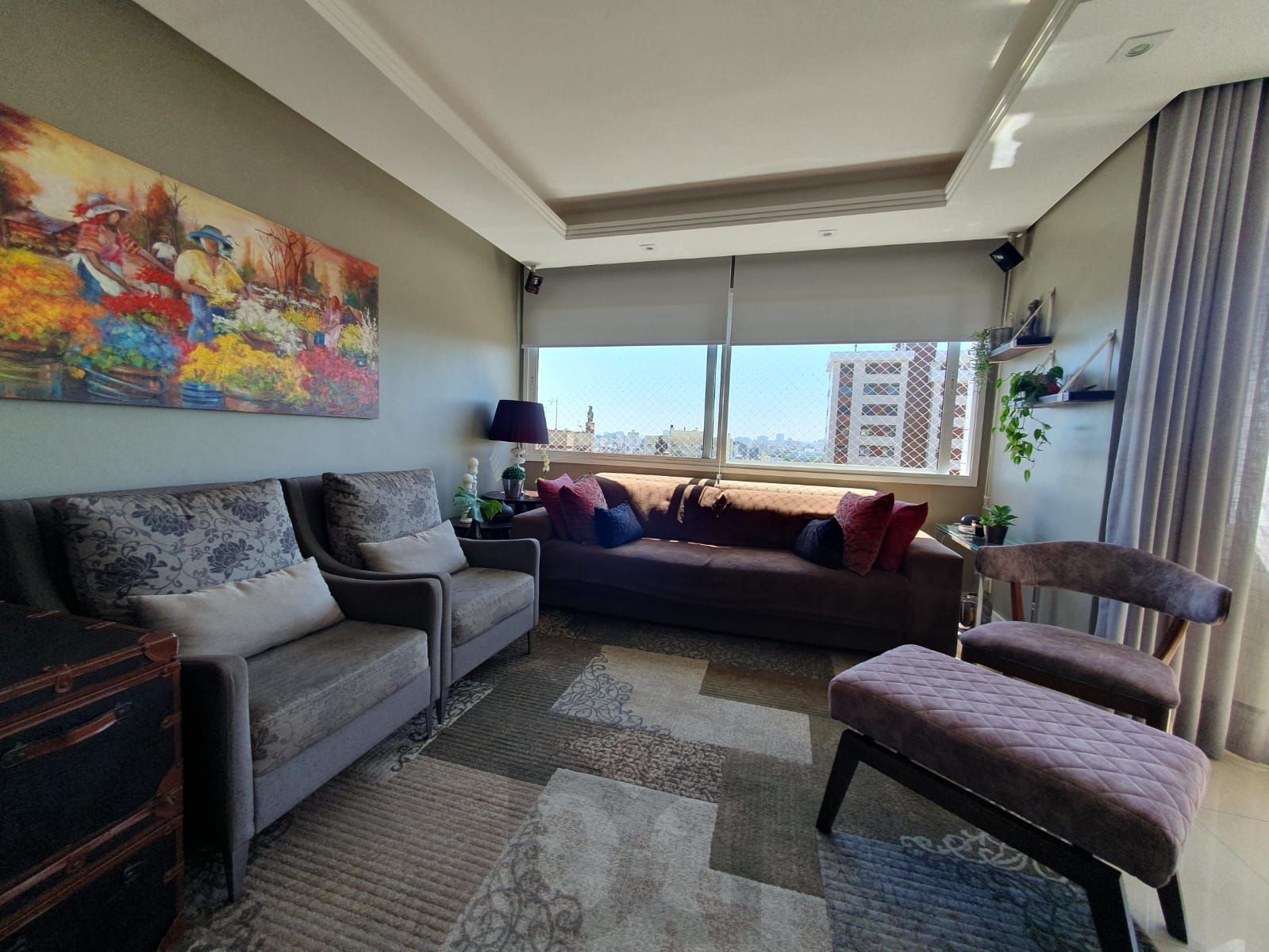 Apartamento mobiliado com 03 dormiórios, transformado em 02 e 02 vagas de garagem — foto 2