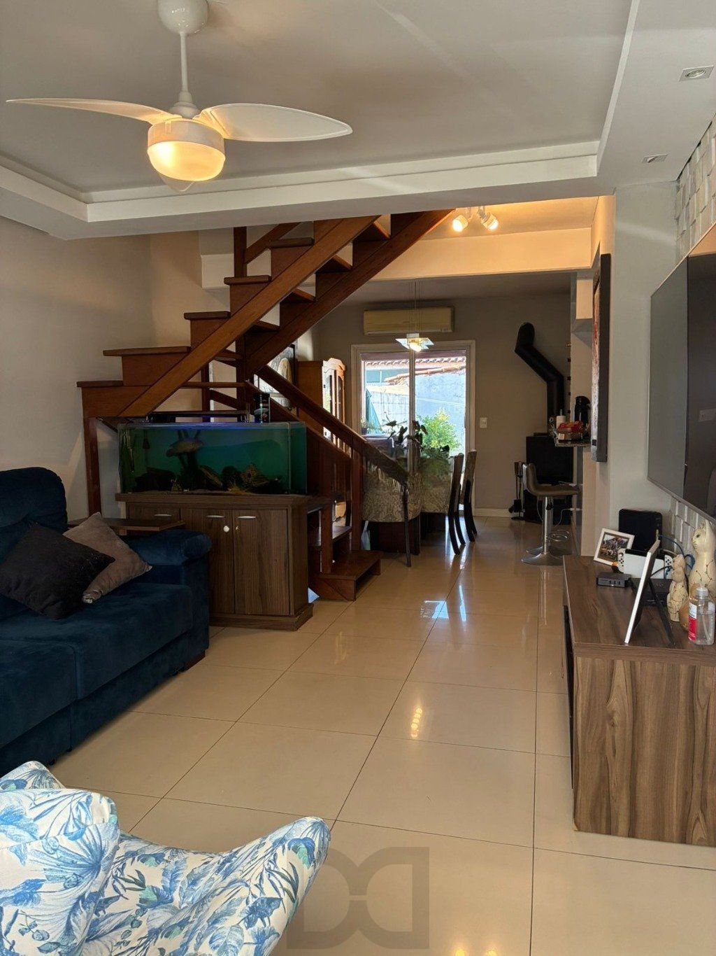 Casa em condomínio 3 quartos, vaga de garagem e lareira no bairro Hipica — foto 3