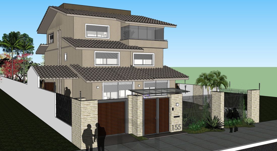 Casa nova de 600m² com 4 dormitórios e 3 vagas — foto 4