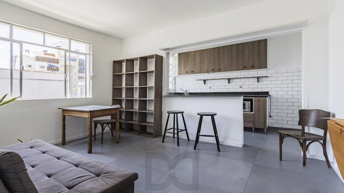 Apartamento de 1 dormitório no bairro Menino Deus em Porto Alegre. — foto 3