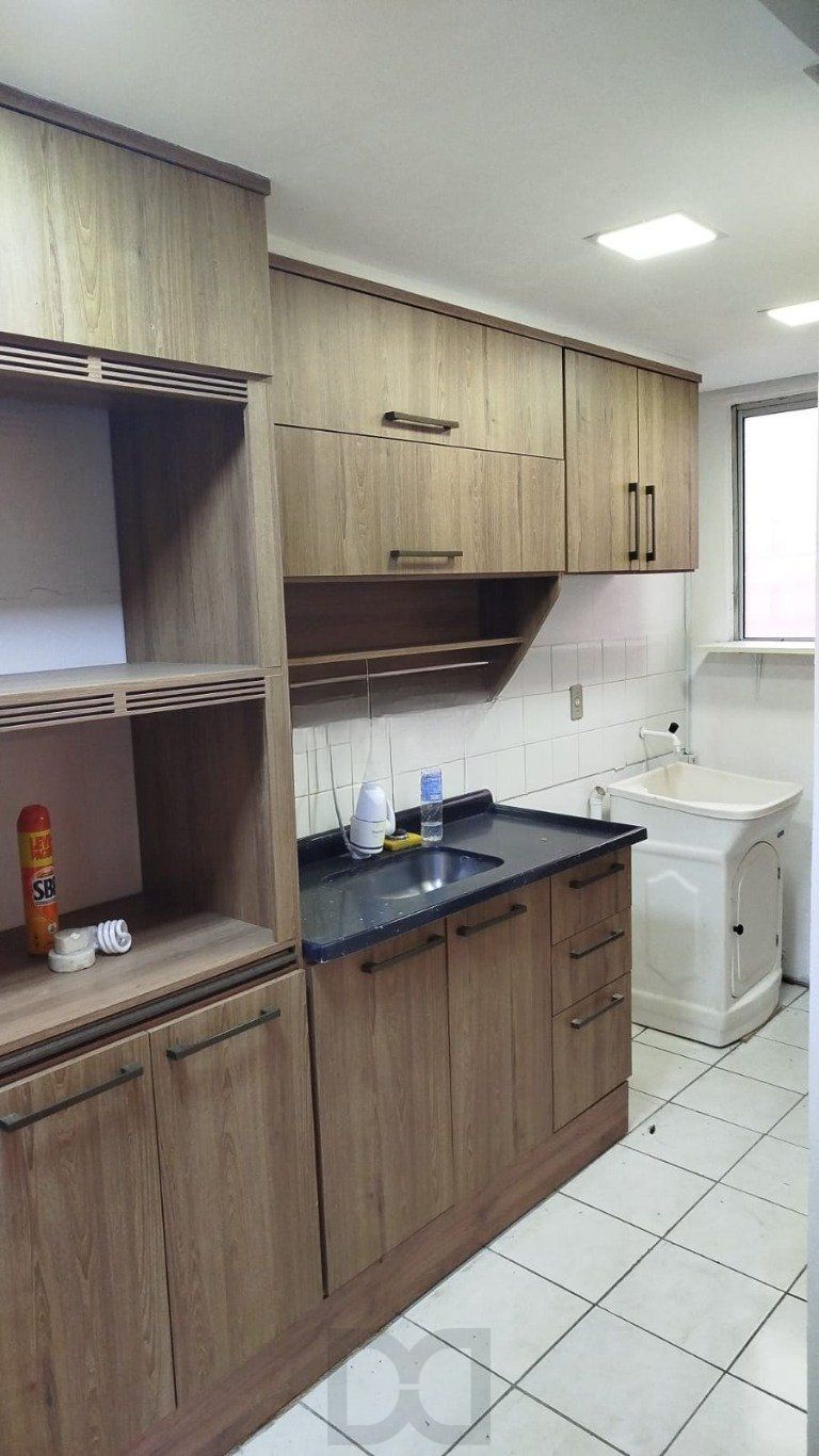 Apartamento térreo 1 quarto e semi mobiliado e portaria no bairro Rubem Berta — foto 6