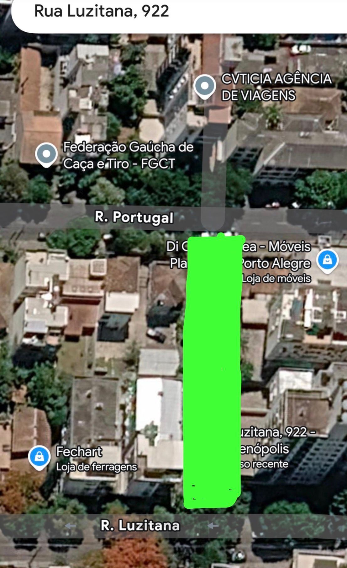 Terreno de 11x 60 no Bairro Higienópolis Entre Rua Portugal e Luzitana — foto 1