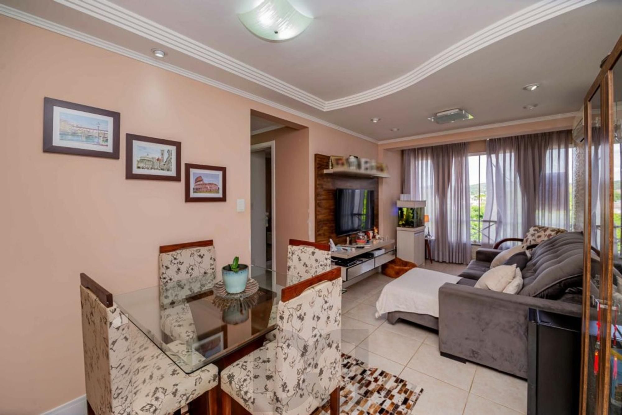 Apartamento semi mobiliado de 3 quartos, elevador, 1 vaga no bairro Cavalhada — foto 5
