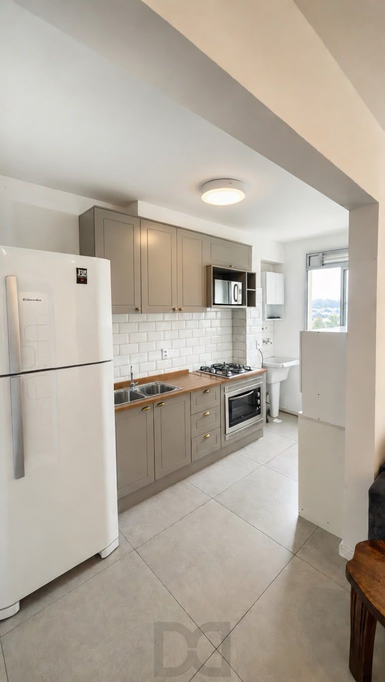 Apartamento 2 dormitórios, 1 vaga e elevador á venda no Morro Santana. — foto 10
