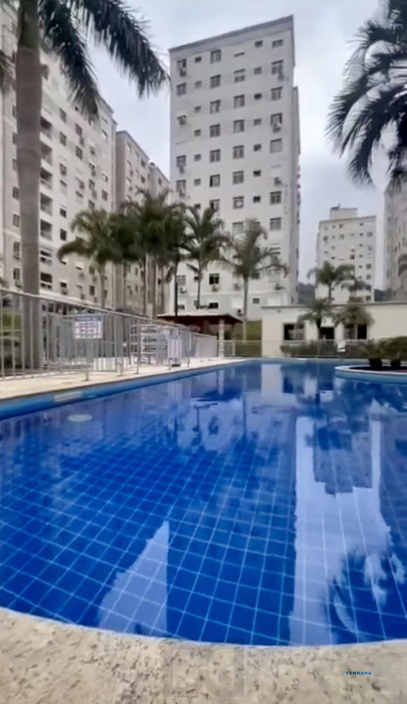 Apartamento semi mobiliado 2 quartos,elevador 1 vaga no bairro Morro Santana. — foto 22