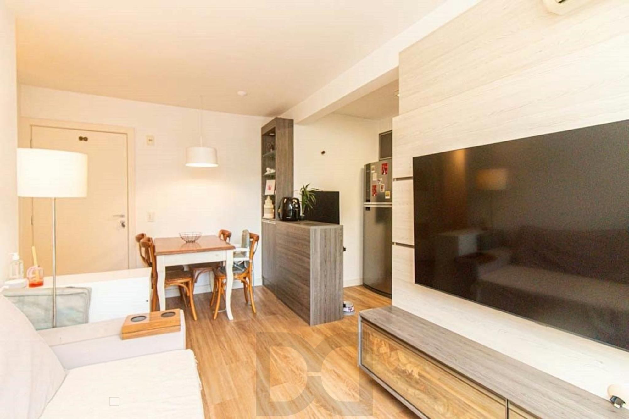 Apartamento à venda com 2 dormitórios, sacada e vaga no Morro Santana. — foto 1