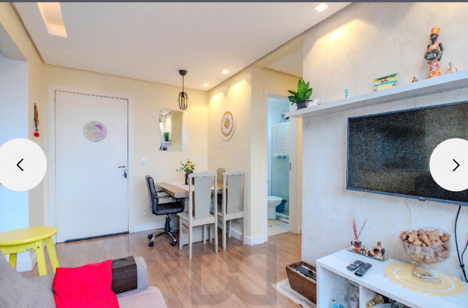 Apartamento semi mobiliado 2 dormitórios 1 vaga de garagem na Rua Sadi Castro. — foto 4