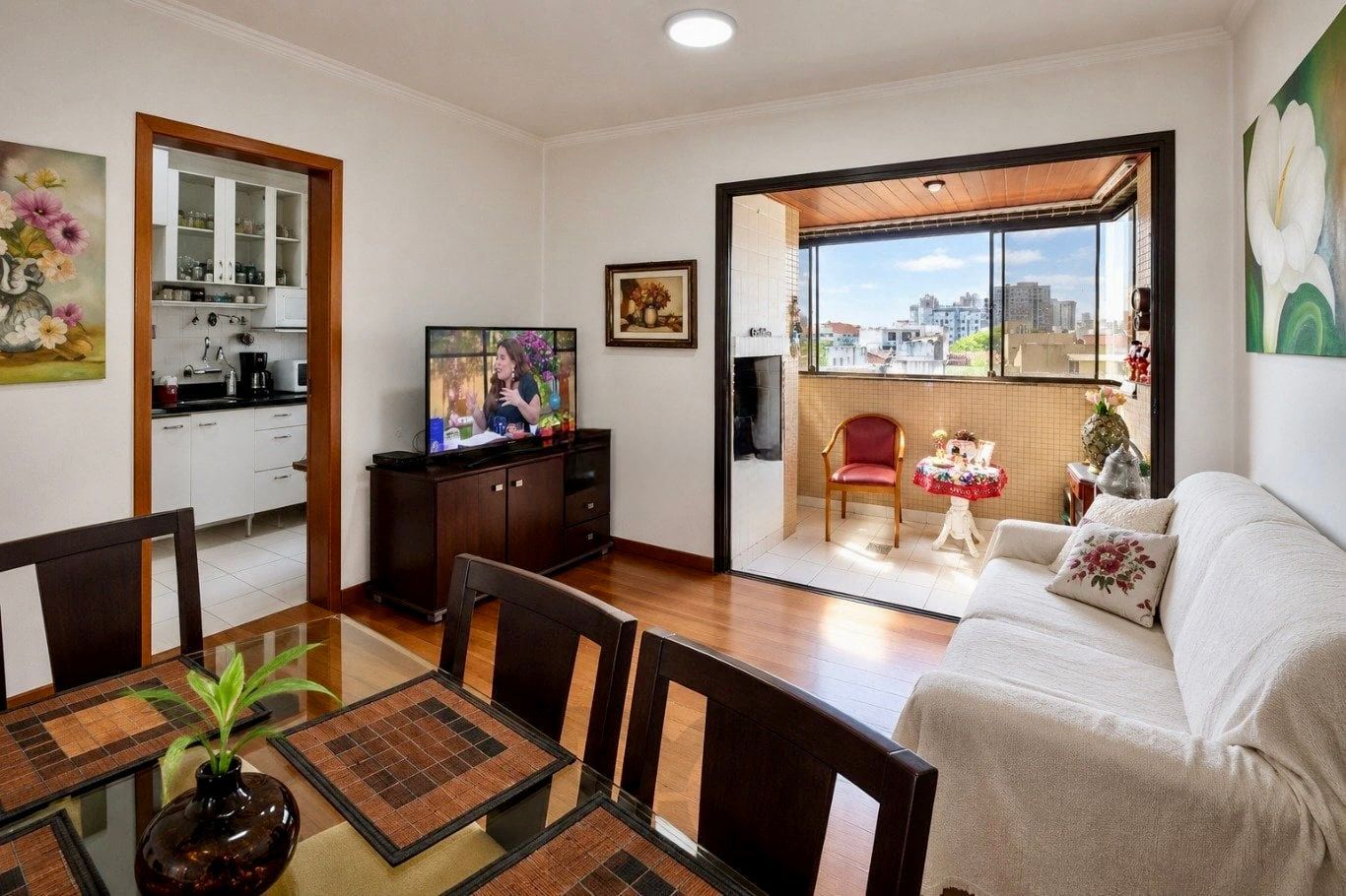 Apartamento mobiliado de 2 dormitórios com sacada churrasqueira, elevador vaga — foto 22