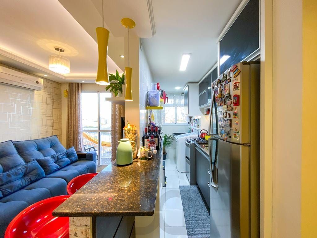 Apartamento com 2 quartos, 1 vaga, sacada e elevador no bairro São Sebastião — foto 7