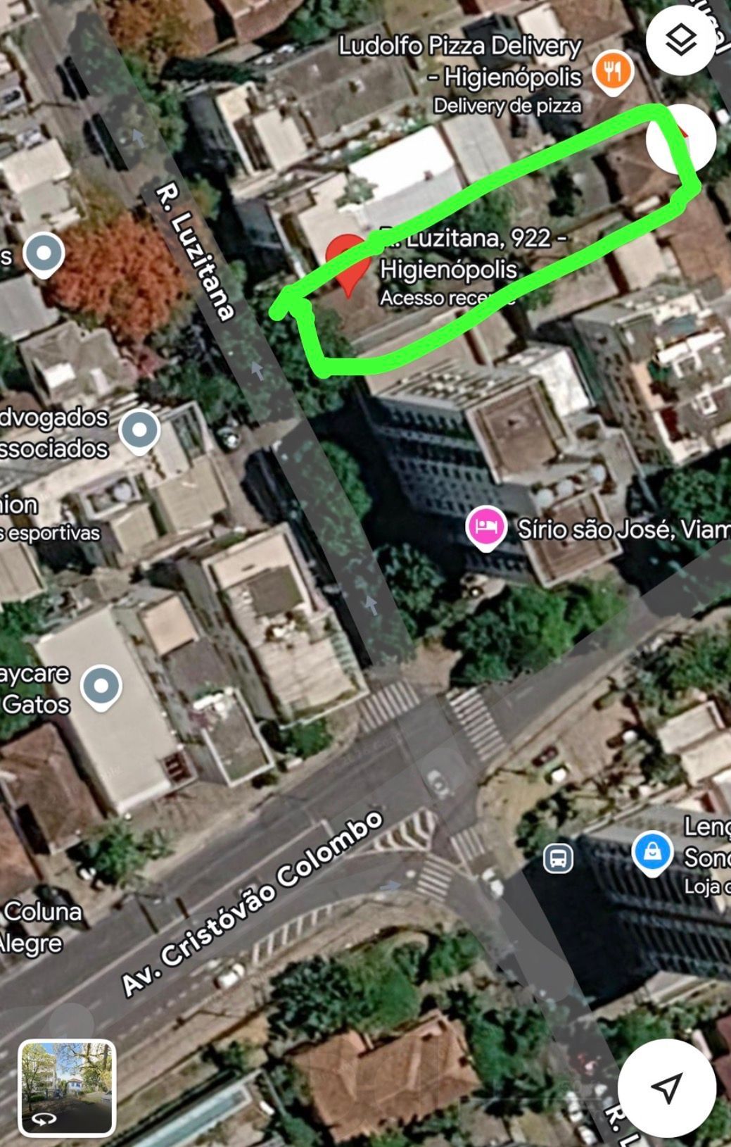Terreno de 11x 60 no Bairro Higienópolis Entre Rua Portugal e Luzitana — foto 3