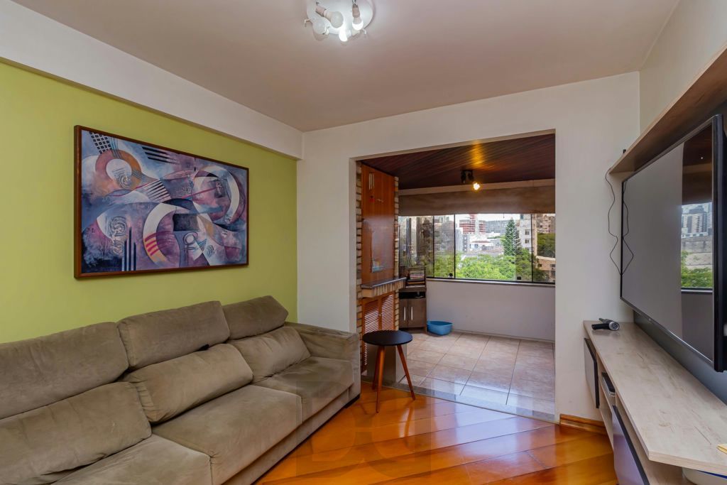 Apartamento 2 dormitórios, 1 vaga, churrasqueira e 77m² na José do Patrocinio. — foto 1