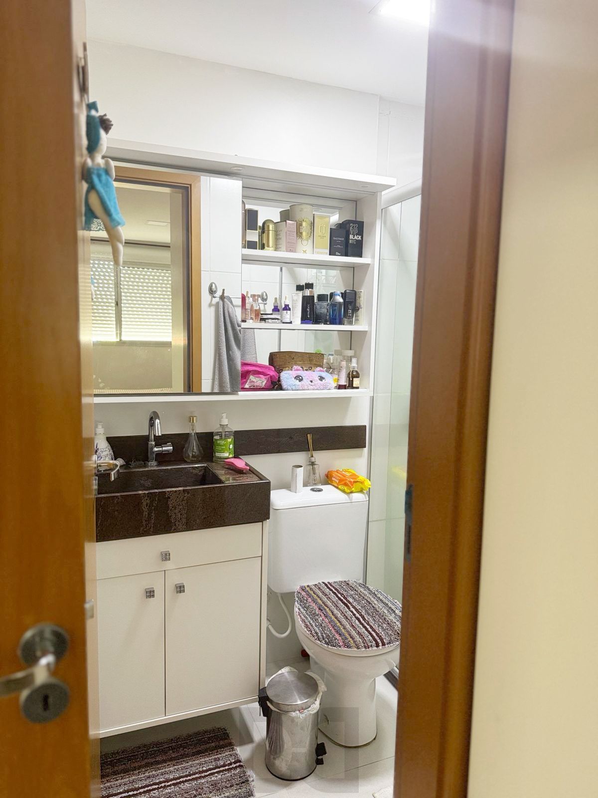 Apartamento semi mobiliado 2 quartos,elevador 1 vaga no bairro Morro Santana. — foto 18