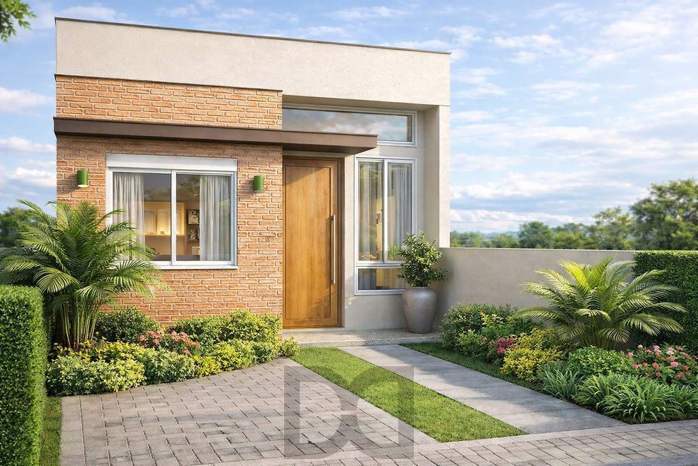 Hípica- Casa térrea com 2 d - 1 suíte - 50 m² - em construção — foto 1
