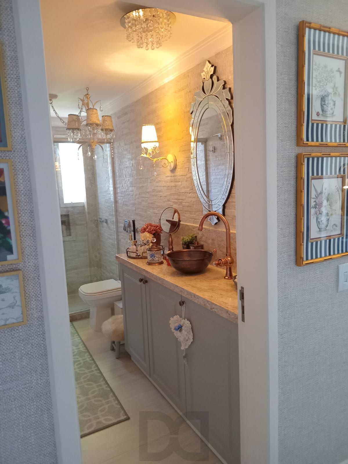 Ótimo apartamento Garden, 3 dormitórios, 1 suíte, lareira, sacada, no bairro Cristal. — foto 17